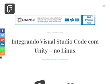 Tablet Screenshot of franciscoprado.com.br